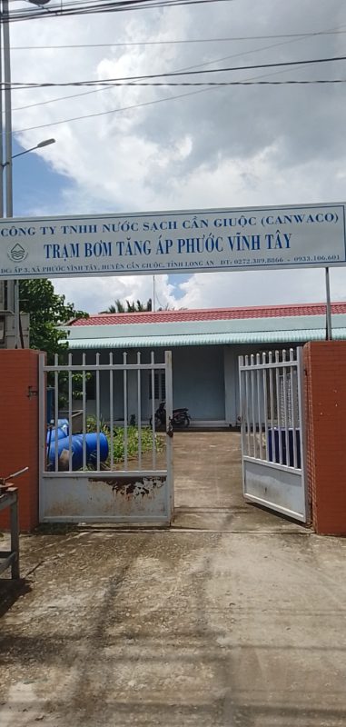 CÔNG TY TNHH MTV NƯỚC SẠCH CẦN GIUỘC